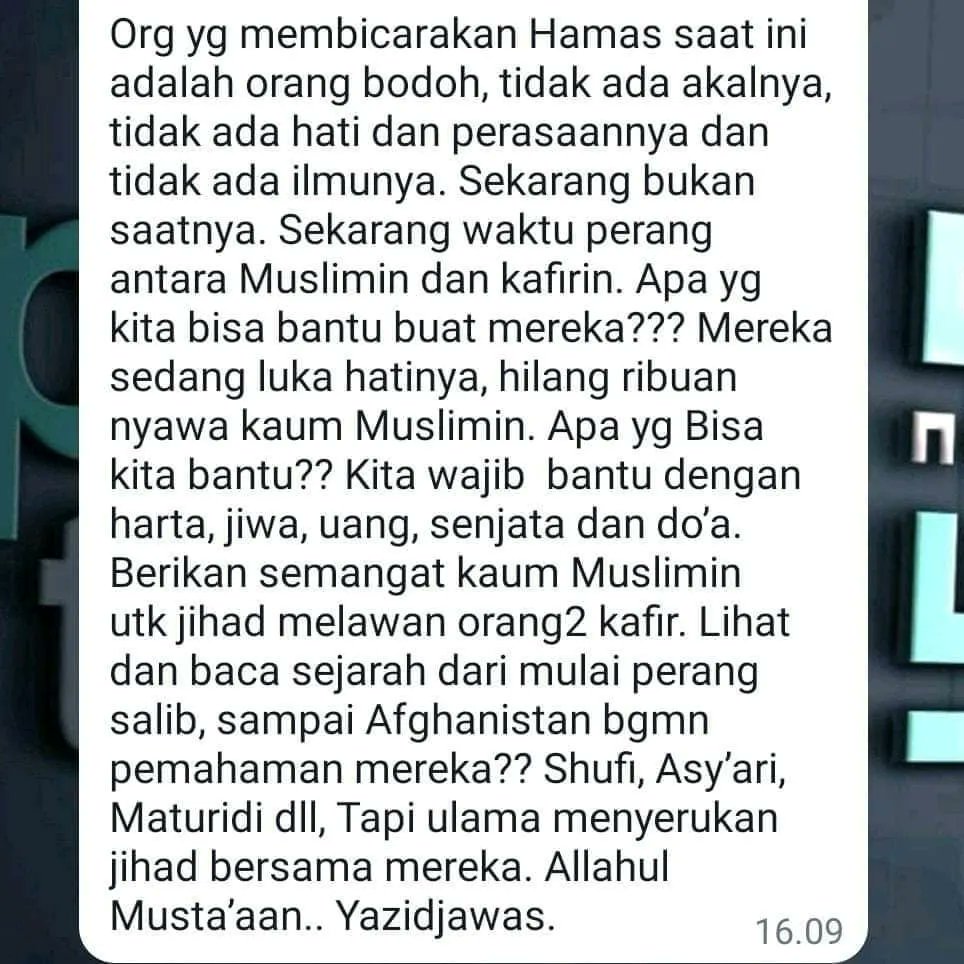 goodreligion_id's tweet photo. Alhamdulillah, Ustadz Yazid hafizhahullah sudah memberikan nasihat dan barusan sudah tersebar wejangan beliau. Dan, selama dua hari membersamai kajian Ustadz Abdul Hakim bin Amir Abdat hafizhahullah di Surabaya, kurang lebih sama dengan apa yang dinasihatkan Ustadz Yazid.

👇👇👇 https://t.co/y0lyeOwOaj