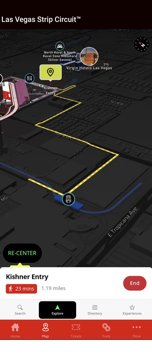 Hey @F1LasVegas, do you realize this app map is completely wrong? All the roads in yellow are blocked!