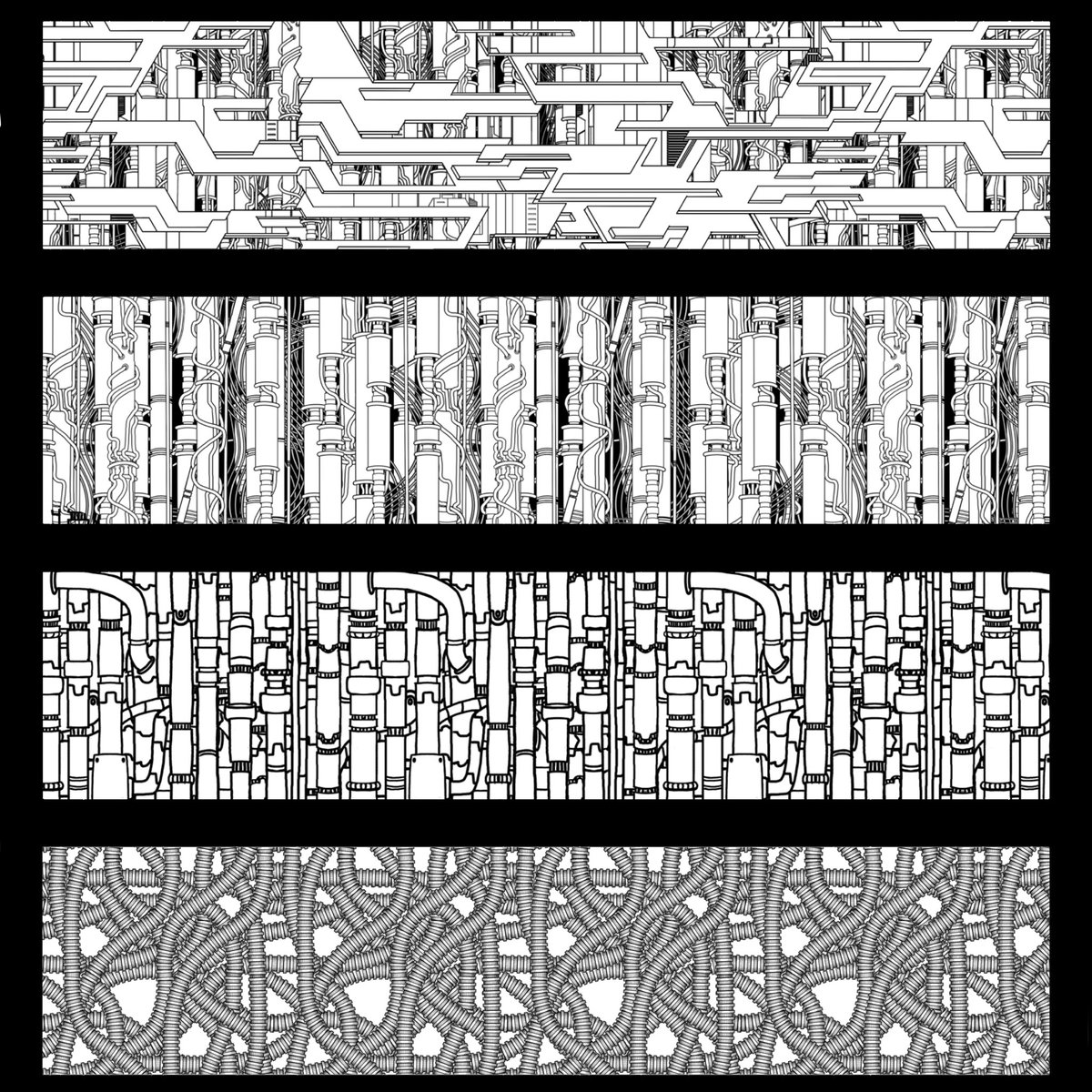 I made 4 seamless texture brushes for procreate:) please DM me if you want a copy