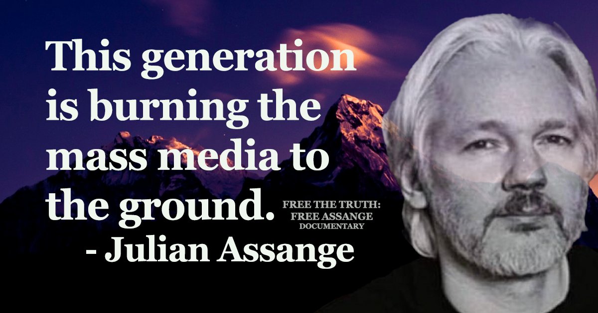 Support the film here: gofund.me/55f992e2 #FreeAssangeNOW #Assange #FreeAssange #NoExtradition #FreeSpeech #PressFreedom