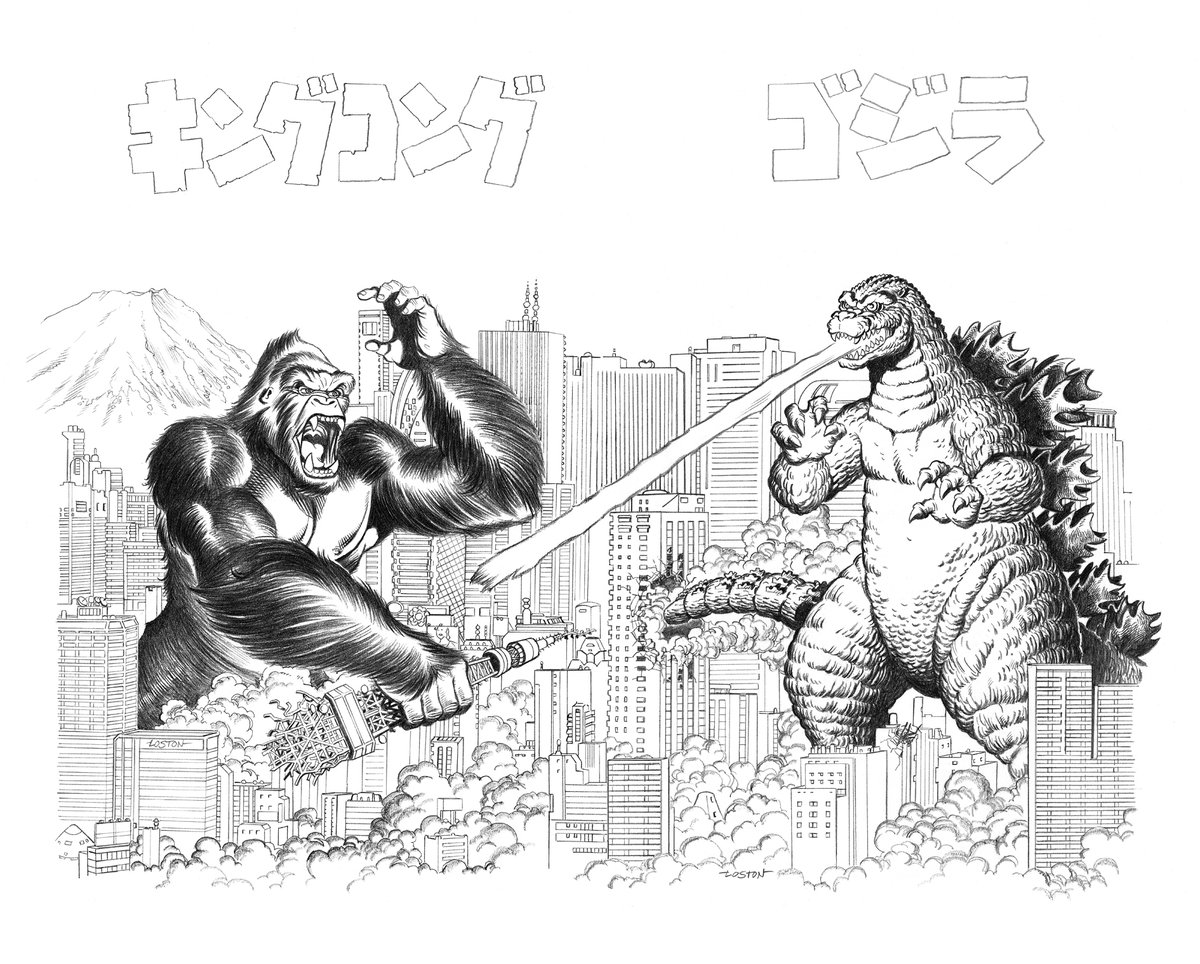 Loston_Wallace's tweet photo. #KingKong #Godzilla #MonsterFilms #Kaiju
Oh no! There goes Tokyo... https://t.co/7yTGqgZlne
