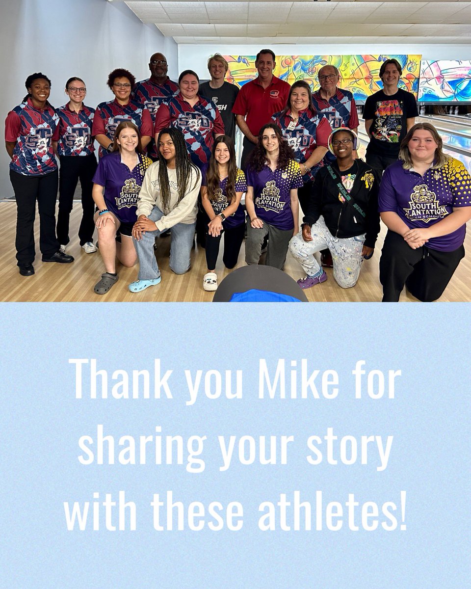 Thank you Mike Nyitray for sharing your experience &amp; journey with these athletes.