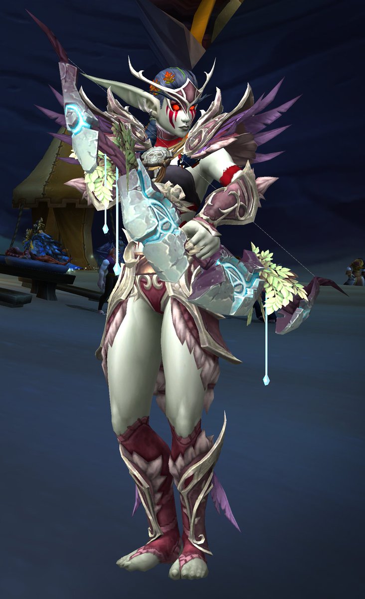 Angstation's tweet photo. #Warcraft #QuestionsExodus #Transmog 

1. #VoidElf #Monk #Taroj 
2. #DarkIronDwarf #Dwarf #Paladin #Coinin #BankAlt
3. #NightElf #Hunter #Durmiog 
4. Dwarf Hunter #Creimire https://t.co/qCqlSkpQJn
