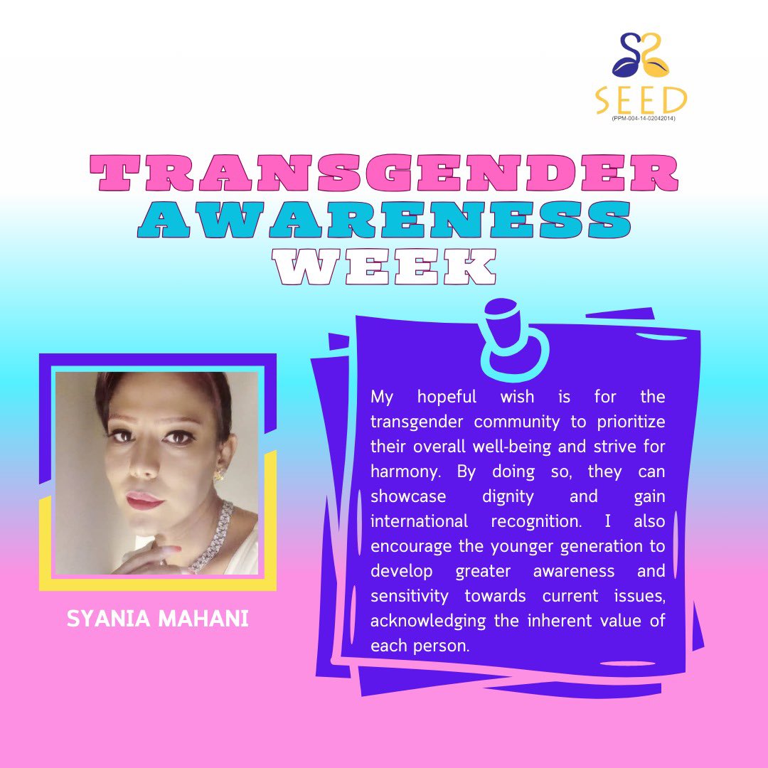Share ur stories, resources, &amp; uplifting messages throughout this #TransAwarenessWeek. Together, let's create a world where everyone is celebrated 4 who they are, free from judgment and prejudice. Embrace diversity, spread love, and let's empower each other! 🌟💖 #TransRightsNow