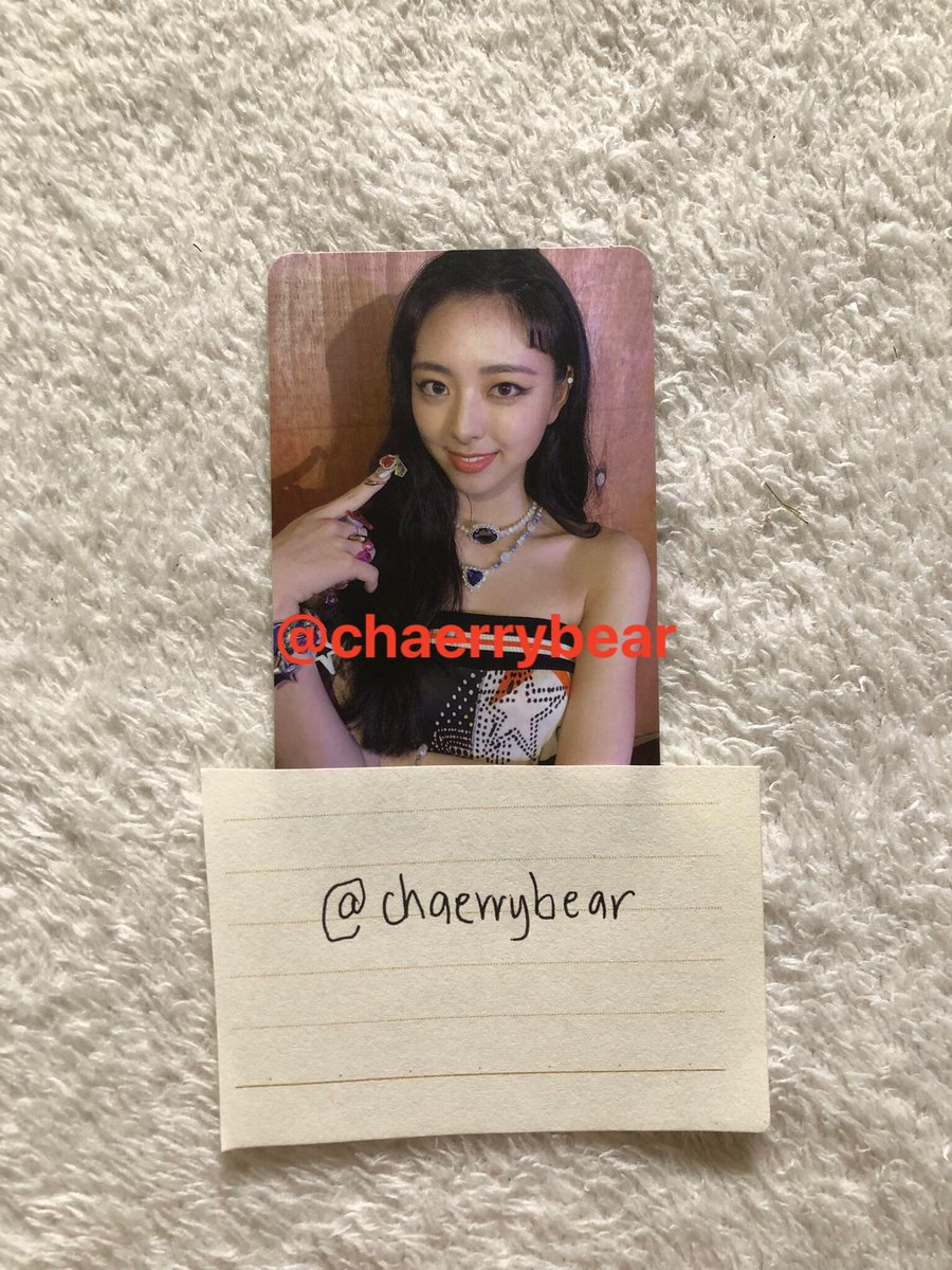 chaerrybear's tweet image. wts/lfb ph

ITZY Not Shy Unsealed Album Complete Inclusions except Tattoo Sticker C Ver.
- Photobook
- CD
- (2) Pc (Yuna &amp;amp; Chaeryeong)
- Lyric Accordion Book
- POB: Postcard Set

500php
ONHAND

mop: gcash/palawan
mod: sco/j&amp;amp;t/lbc
loc: visayas

dm for inquiries :)