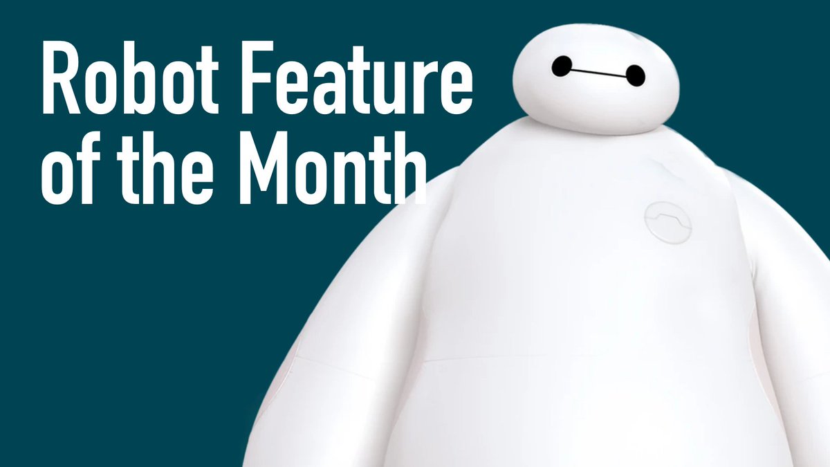 Chironix_Tech's tweet image. This month&apos;s featured robot is the inflatable and  huggable Baymax from Big Hero 6. Baymax is a healthcare companion robot designed to provide medical assistance and care.
To get the heads-up on our next featured robot, subscribe to our newsletter: chironix.com/newsletter-sig…