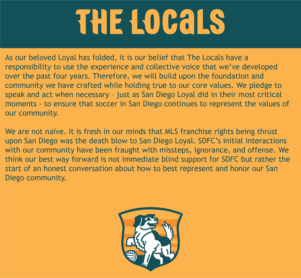 The Locals tweet media