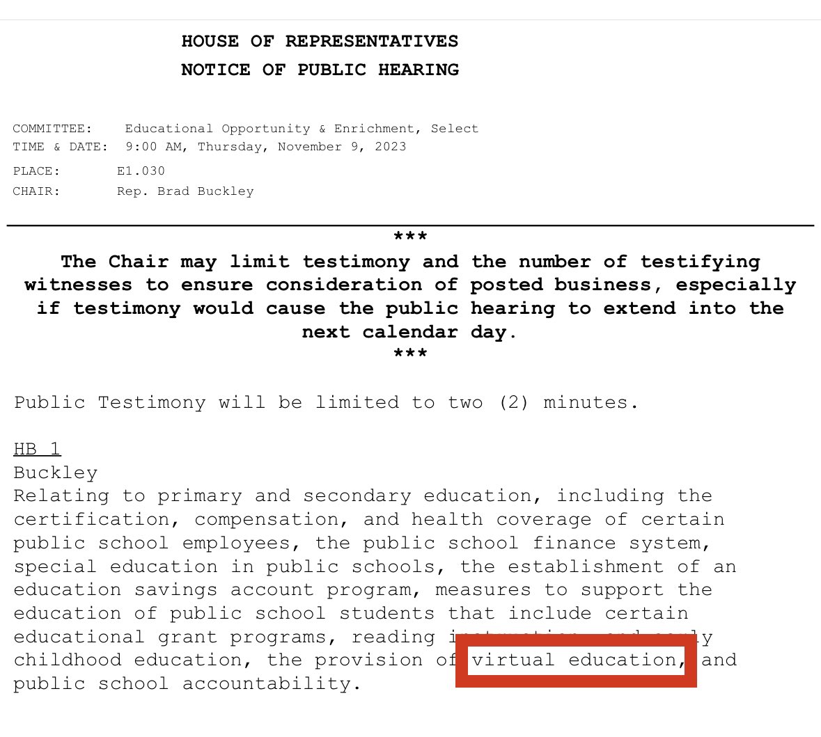 <a href="/BriscoeCain/">Briscoe Cain</a> <a href="/MaryDunlaphome/">Mary Lowe</a> <a href="/reptinderholt/">Rep. Tony Tinderholt</a> <a href="/brianeharrison/">Brian Harrison</a> @CodyforTexas <a href="/CarlOShermanTX/">Carl Oscar Sherman</a> <a href="/ColeHefnerTX/">Rep. Cole Hefner</a> <a href="/TomOliverson/">Tom Oliverson, M.D.</a> HB 1 - word search

Commissioner 191x
Commissioner shall 55x
Grants 92x
Hybrid learning 71x
The Agency 96x
Charter schools 150x
Digital 5x
Data 18x
Technology 8x
Assessment 69x
Accountability 23x
Virtual ed 114x