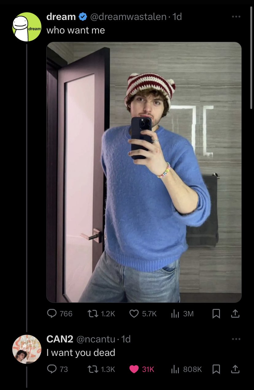 chiina🌵 on X: &ldquo;Dream got ratioed by the voice actor of the 