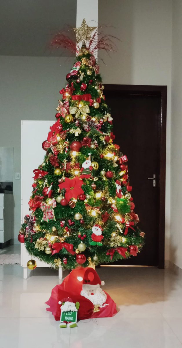 TCS_2024's tweet photo. Minha árvore de natal ficou top demais esse ano! #ArvoreDeNatal #Chritmastree #MerryChristmas #FelizNatal #Natal #Christmas #PapaiNoel #SantaClaus https://t.co/I5qy99Fwzh