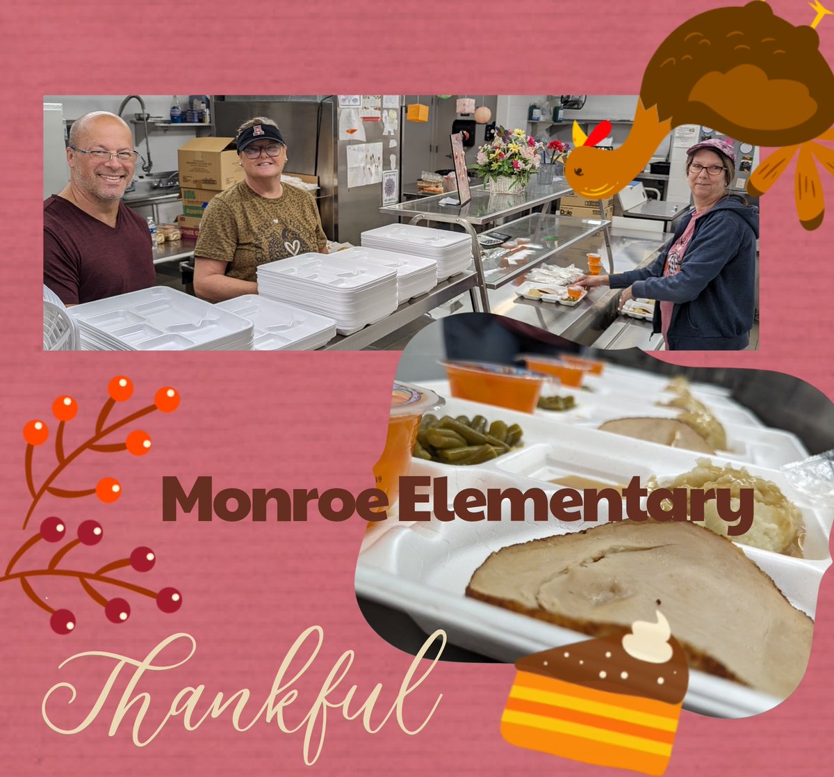 JAFoodServ's tweet photo. JA's Thanksgiving Feasts were warmly welcomed today at @AlderSchools (@AlderJHS coming Monday!) https://t.co/Qx4QmbUghM