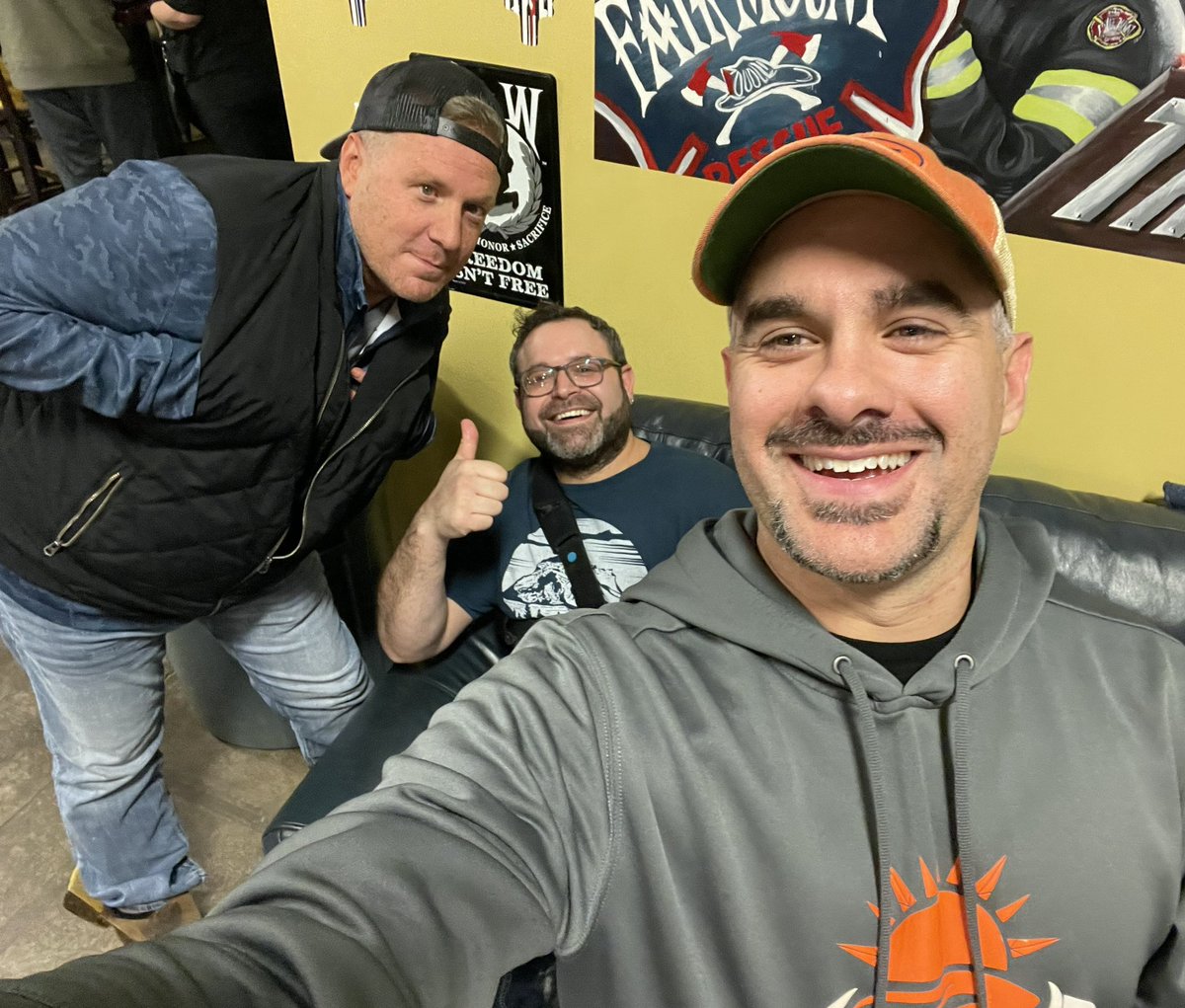 CallDT's tweet photo. Three Businesses joining together for an AWESOME Night here in Central NY!!

The Wildcat Sports Pub ✅
GG Cards &amp; Breaks ✅
Dan Tortora Broadcast Media ✅

Life is BETTER when you work TOGETHER!

Thank you, Danny, Josh, Anthony, &amp; everyone who helped make this trade night special https://t.co/YcmyvCJB3e