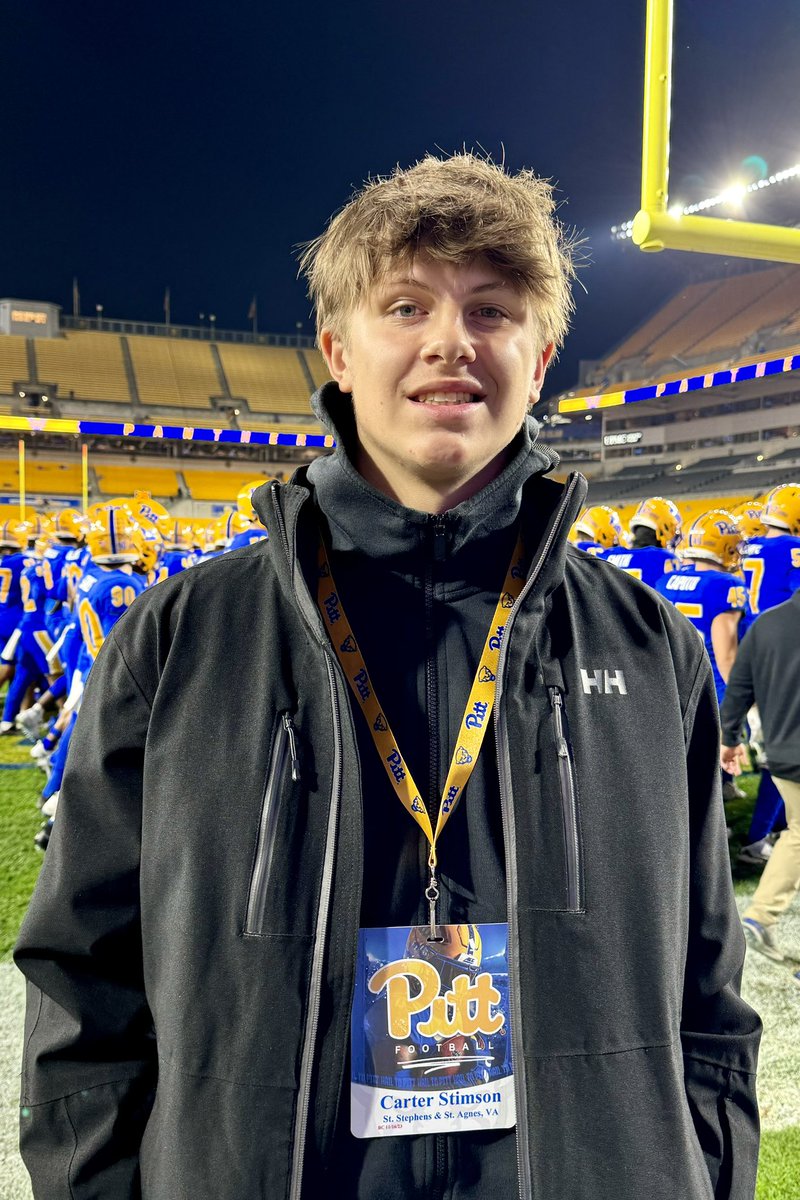 Had a great time at Pitt tonight watching the Panthers beat BC! Thank you <a href="/CoachAPowell/">Andre Powell</a> for the invite, hope to be back soon. <a href="/HKA_Tanalski/">Adam</a>