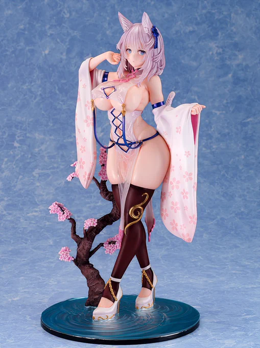 【告知】ロケットボーイ様より『濡れチャイナ』フィギュア予約開始となりました!艶やかなボディと濡れ表現が芸術的すぎる…この機会に是非よろしくお願いいたします!Native(JP): 