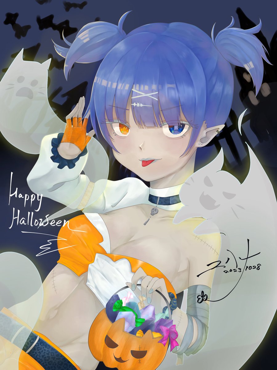 space0409's tweet image. 萬聖節🎃

#painting #art #drawing #illustration #original #clip #clipstudiopaint #clipstudio #digitalart #夏著 #泳裝 #digitalpainting #artwork #電繪 #電繪圖 #畫畫 #畫圖 #插圖 #插畫 #繪圖 #繪圖練習 #塗鴉 #原創 #落書き #イラスト