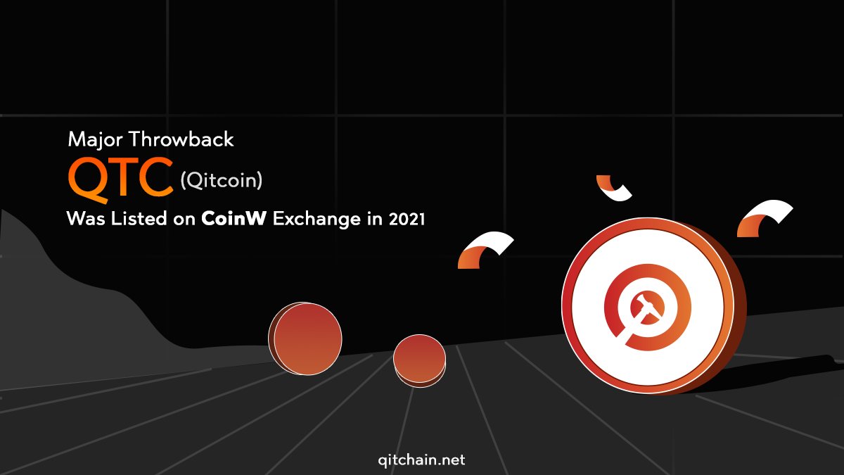 Qitcoin_QTC's tweet photo. Remember the excitement when QTC joined @CoinWOfficial ? Relive the moment and celebrate our journey! ๐
Explore More About QTC:
๐ https://t.co/AXtrNQxMPW
๐ https://t.co/eJKlt1hc7b
#QTC2021 #CryptoListing #QTCMemories #qitchain https://t.co/rqnH1299wX