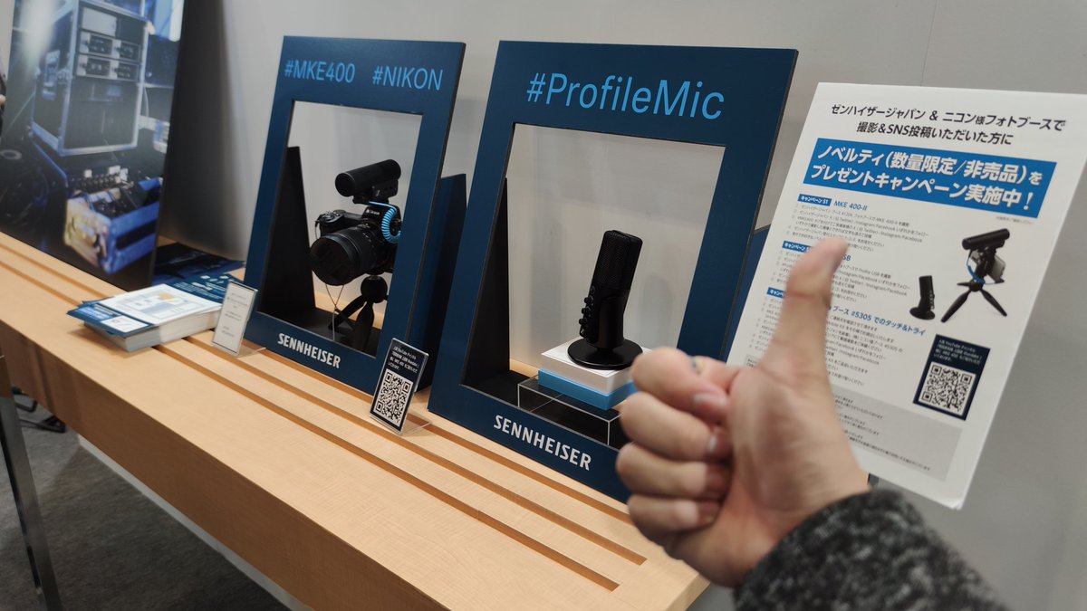 edmm_site's tweet photo. #MKE400 #NIKON #ProfileMic
いつもお世話になってる企業さんたちと握手🤝 https://t.co/ZKDQ4Runeu