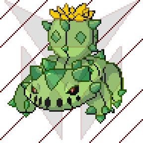 LanceMK1's tweet photo. Another fusion I did on stream! I like this spiky boi.
OG design by @/Doctor_Crafty, sprite by yours truly.
#Pokemon #infinitefusions #pixelart https://t.co/zoq6RLMl95