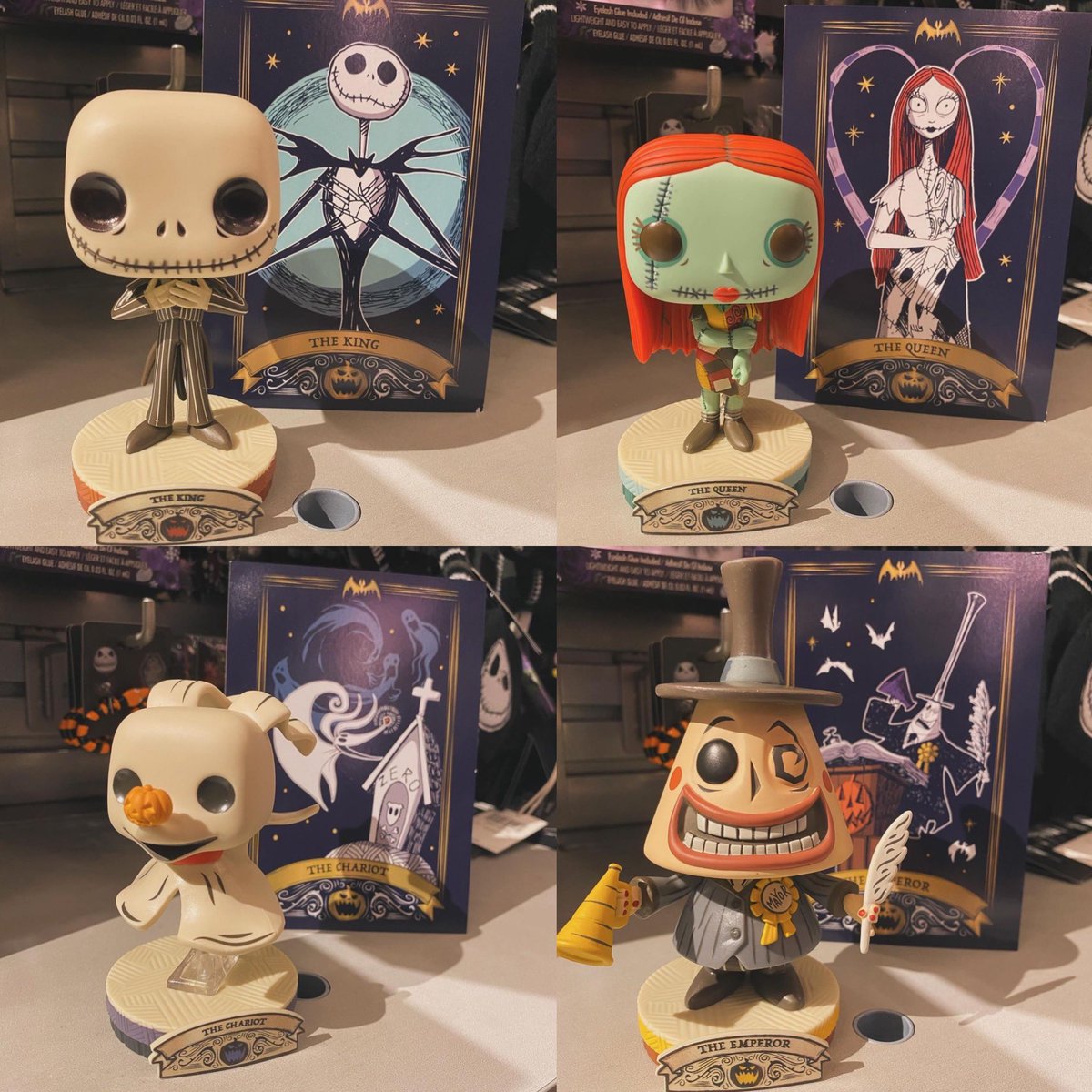 DisTrackers's tweet photo. First look at Nightmare Before Christmas Tarot Pops!
.
Credit @htbrea
#Disney #nightmarebeforechristmas #Funko #FunkoPop #FunkoPopVinyl #Pop #PopVinyl #Collectibles #Collectible #DisTrackers https://t.co/zNpO5jDBIV