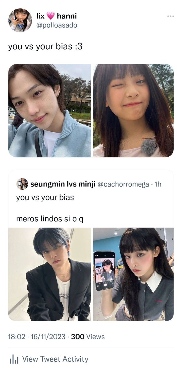 iluvhhjn's tweet photo. ¿? 😺 — hyunlix two tweet au

hyunj!n solo tenía una duda

01 https://t.co/dFWV2b1duS