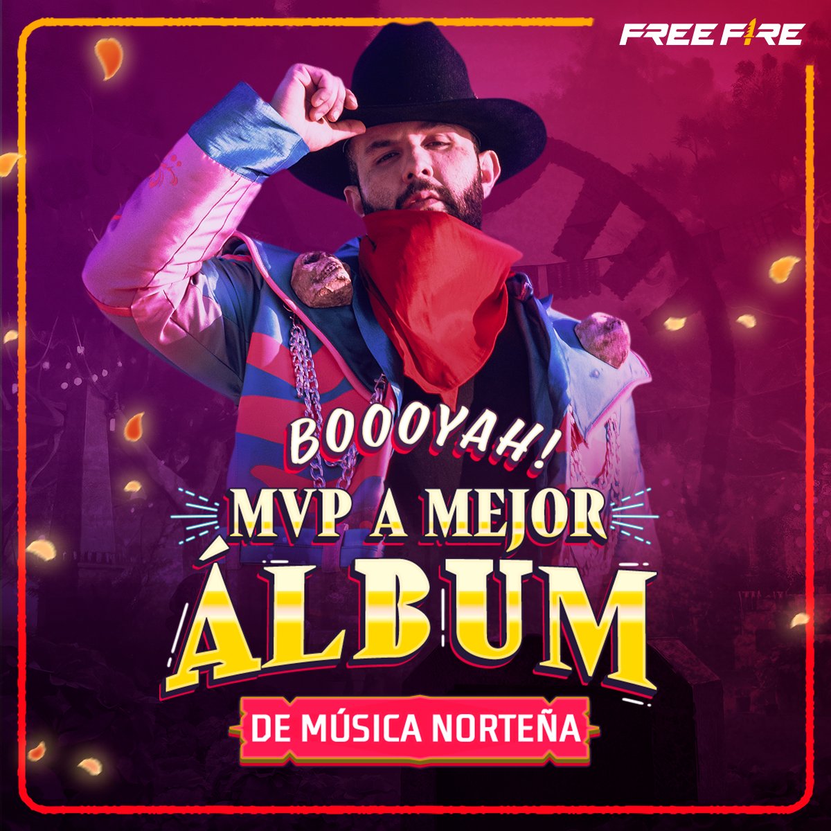 Garena Free Fire LATAM (@freefirelatino) on Twitter photo 🔥 ¡El sobreviviente más insano ya es Gran Maestro Élite en la música norteña!
Felicidades a nuestro compa <a href="/carinleonofi/">CARIN LEON</a> por este BOOYAH! tan importante en tu carrera. 🤠
#LatinGRAMMY #ModoInsano #CarinLeón 🔥 ¡El sobreviviente más insano ya es Gran Maestro Élite en la música norteña!
Felicidades a nuestro compa <a href="/carinleonofi/">CARIN LEON</a> por este BOOYAH! tan importante en tu carrera. 🤠
#LatinGRAMMY #ModoInsano #CarinLeón