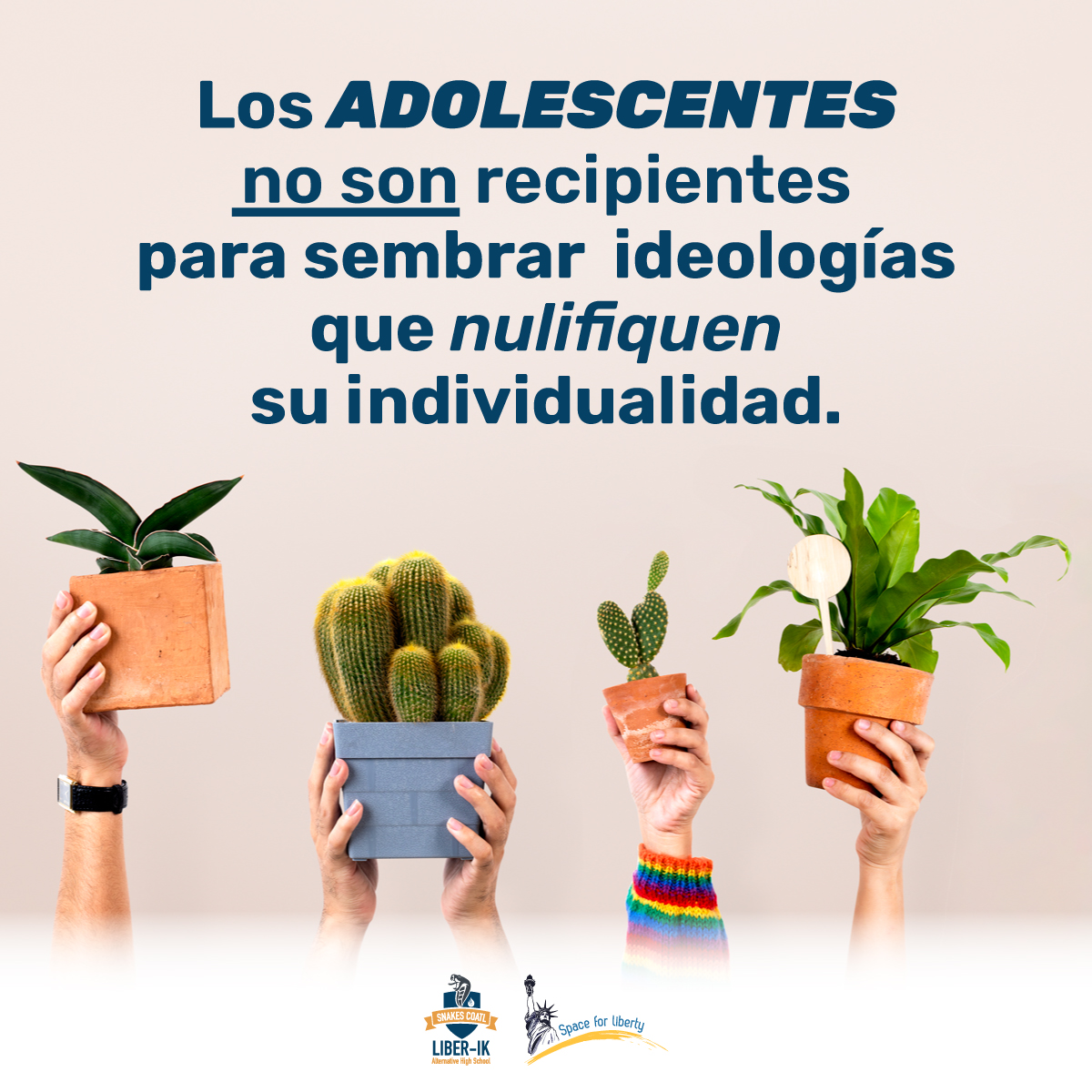 InstitutoKepler's tweet photo. Ellos jamás serán un medio para alcanzar un fin, sino un fin en sí mismos que debe ser respetado.
#SoyKepler #SoyLiberIK #SoyCoatl #SpaceForLiberty https://t.co/YY8WoXCdKG