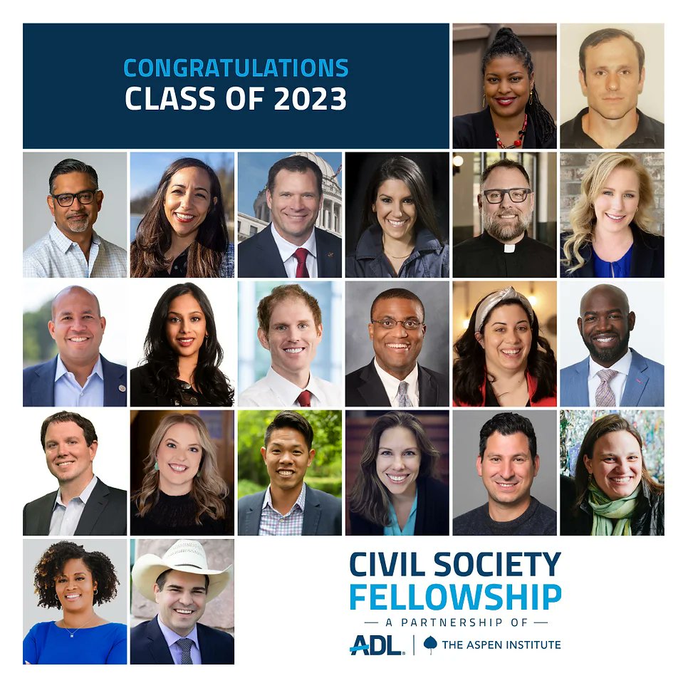 It's an honor to be selected to join others from across the United States for the 2023 Civil Society Fellowship. civilsocietyfellowship.org/class-bios-2023