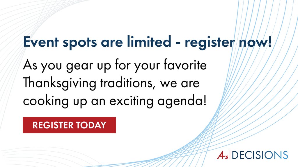 We’ve been cooking up an exciting agenda for #4AsDecisions2024 and are stoked about our game plan to deliver ideas and insights on all things Media, Data and Tech. Sign up now! bit.ly/3sB97i4