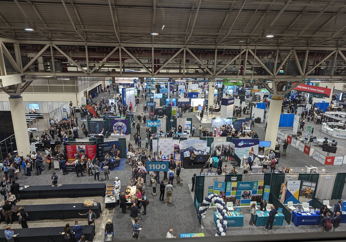 ElectrodeStore's tweet image. Can you find The Electrode Store in this picture?  
Visit us at Booth 526 at #AAPMR23 for product information or a souvenir tape measure or pen (while supplies last)!
