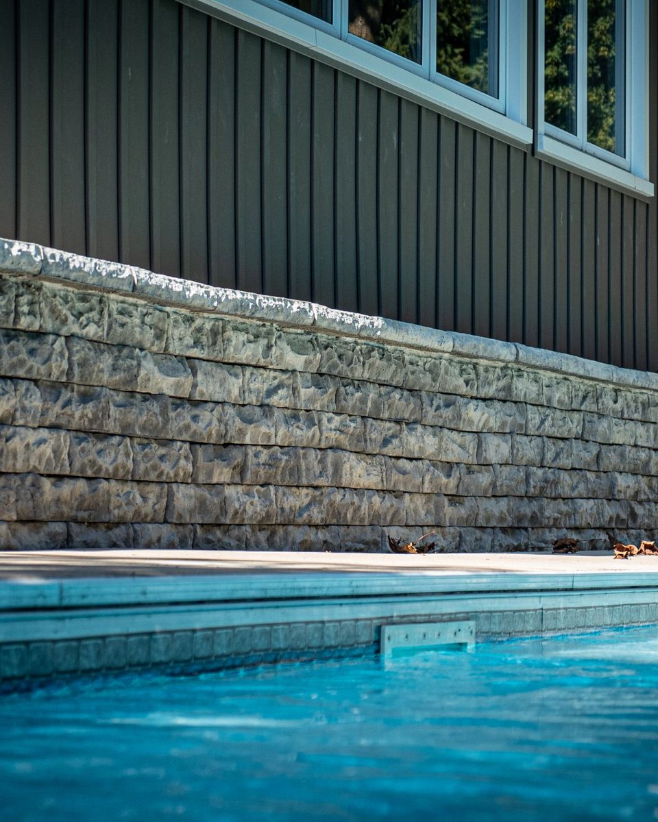 Enter a new dimension with Rosetta Hardscapes Dimensional Wall by Brown's Concrete Products—a natural appearance in a simple, easy-to-install product. 🌐🏡✨ 
#RosettaHardscapes #DimensionalWall #InnovationInDesign #BrownsConcrete #BuiltWithBrowns