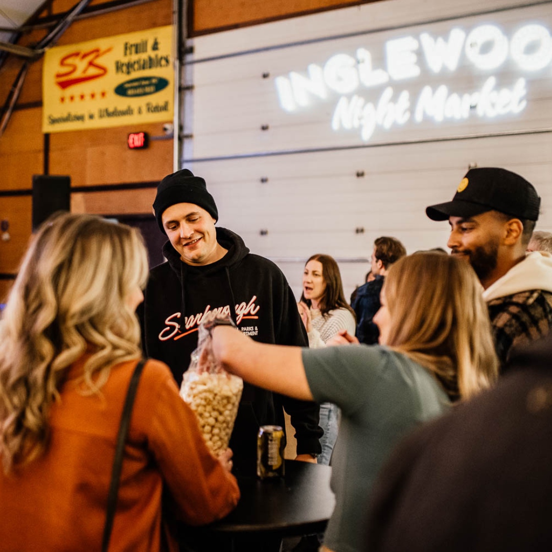 The bells are ringing, we’re all singing and prep for the first #HolidayNightMarket of 2023 is well underway! ✨❄️

We can’t wait for you to join us [ TOMORROW ] as we kick off the season with local shopping and of course, a lineup of delicious snacks and beverages!