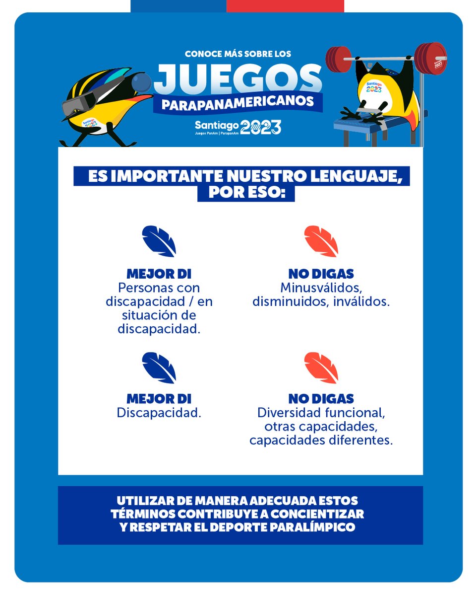 ¡Súmate a la fiesta deportiva de los Juegos Parapanamericanos! Consigue tus entradas en santiago2023.org ✅