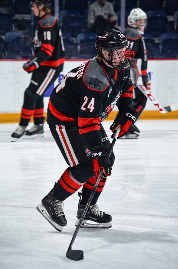 OHLIceDogs's tweet photo. OHL DEBUT ALERT‼️

Darcy Dewachter is making his OHL debut tonight! https://t.co/freRqzV2UT