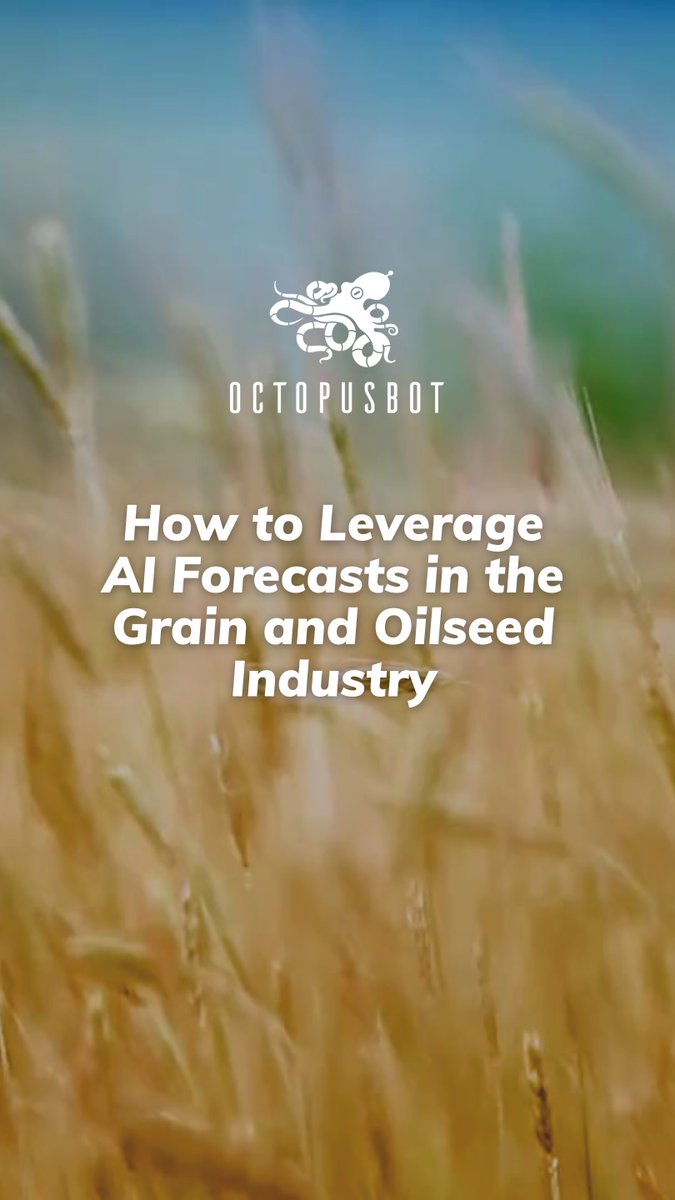 Octopusbot1's tweet photo. πβοΈ Dive into the future of market intelligence with Octopusbot's AI Forecasts! π https://t.co/icFRfD3K7K
-Accurate AI Yield Estimates at Local Region Level
-AI-generated Estimates of Planted Areas using satellite images
#Octopusbot1 #grains #oilseeds #AIforecasts #Agtech https://t.co/7M8geDQ9Sc