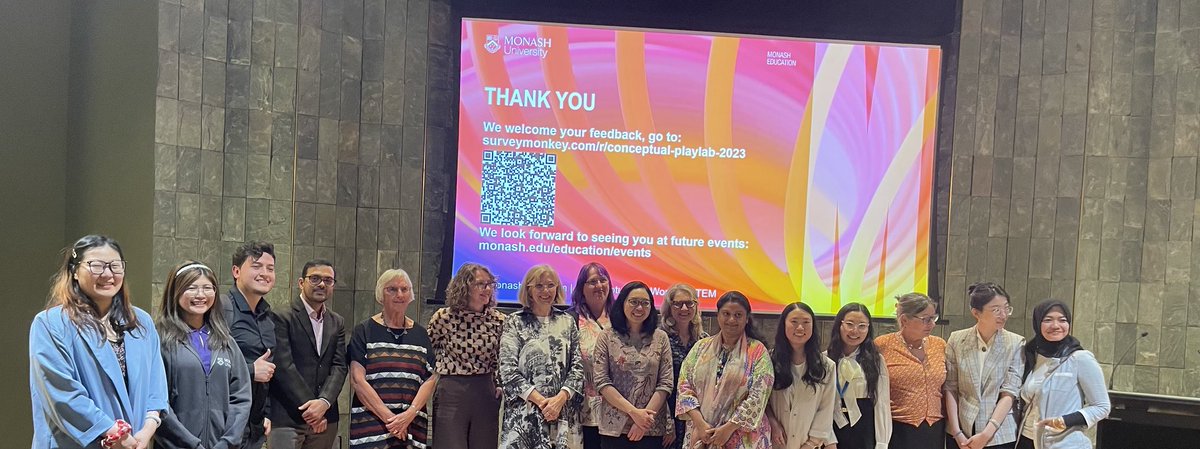 JohoraTaj's tweet photo. It was really wonderful to attend the public lecture from Conceptual PlayLab Team last night ⁦@MarilynFleer⁩⁦@MonashEducation⁩ https://t.co/a3qml7N8SB