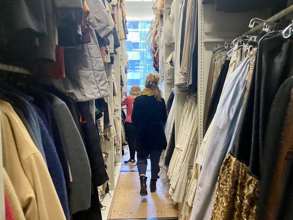 Jilian_Tolzmann's tweet photo. Had a wonderful time selecting costumes for this project. I’m really proud of how the choices connect with all the character arcs, can’t wait to share them! #DatingAdviceWithBabaYaga #DAWBY

#ShortFilm #StudentFilm #Costumes #BabaYaga #BardOnTheBeach #Filmmaker #Vancouver https://t.co/3Sbmw6XLJ9