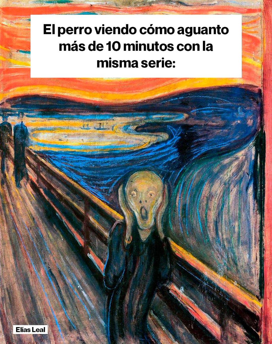 La sociedad del espectáculo en la que vivimos nos lleva a consumir contenido cada vez más corto y mascado, ahora ya sé porque dejo todas las series en el primer capítulo...
#mediacionesculturales <a href="/umh3600/">Per artis ad verum</a>