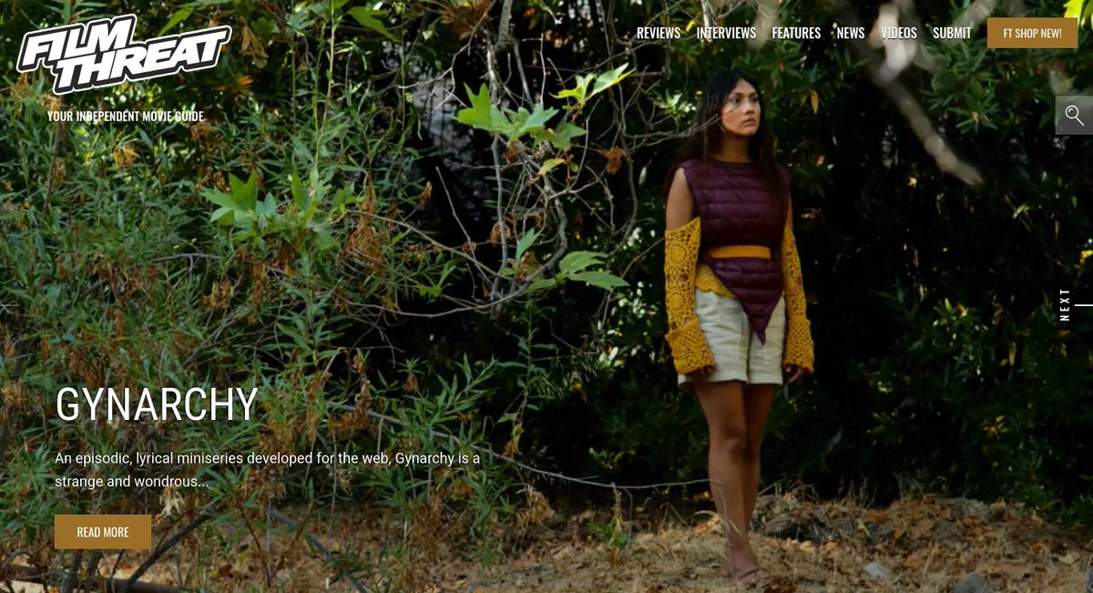 FilmThreat's tweet image. “…they distribute seeds to fertile women…” Gynarchy takes Benjamin Franz on a strange journey.
filmthreat.com/reviews/gynarc… #SupportIndieFilm #Gynarchy #Drama #Series
