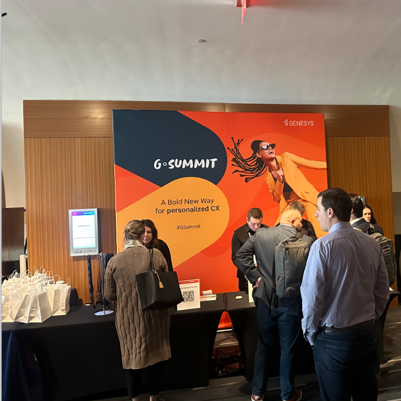 Genesys's tweet photo. And that's a wrap for #GSummit North America!

Thank you to everyone who came out to learn how Experience Orchestration can transform your #CX and #EX today. It was great to hear from industry experts across the country.

Until next year! https://t.co/QjAZynfEJX