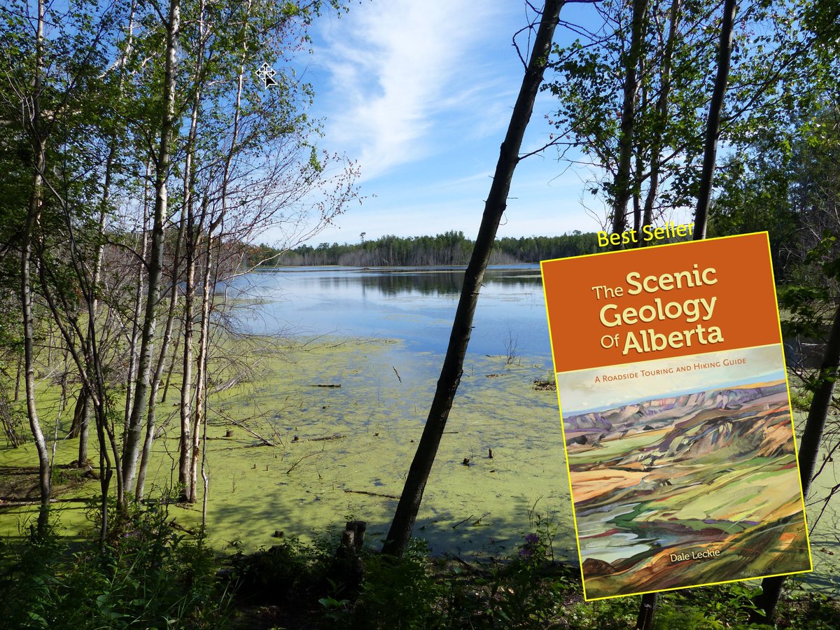 DaleALeckie's tweet photo. Knob and kettle terrain and pot hole lakes are everywhere in Alberta. What are they why do they make such interesting scenery to explore? Check out "The Scenic Geology of Alberta". https://t.co/dVixcuievE #yeg #ExploreEdmonton #Edmonton#YEGstaycation #yegweekend #yegrivervalley https://t.co/ki9uVFhmWn