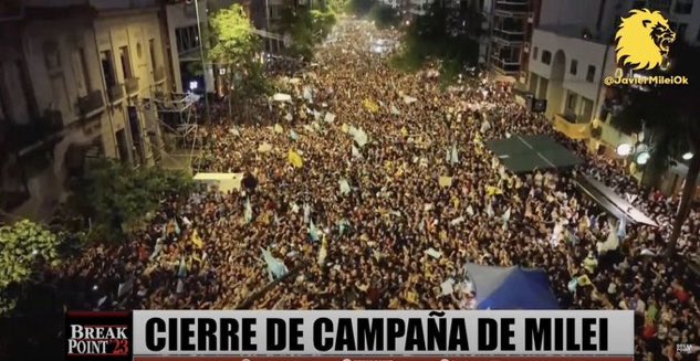 OliverLopezCano's tweet photo. 🇦🇷 Impresionante el cierre de campaña de @JMilei.

🇻🇪 Desde Venezuela, nuestros mejores deseos para este domingo a toda la #Argentina. https://t.co/KSrW4JOD8L