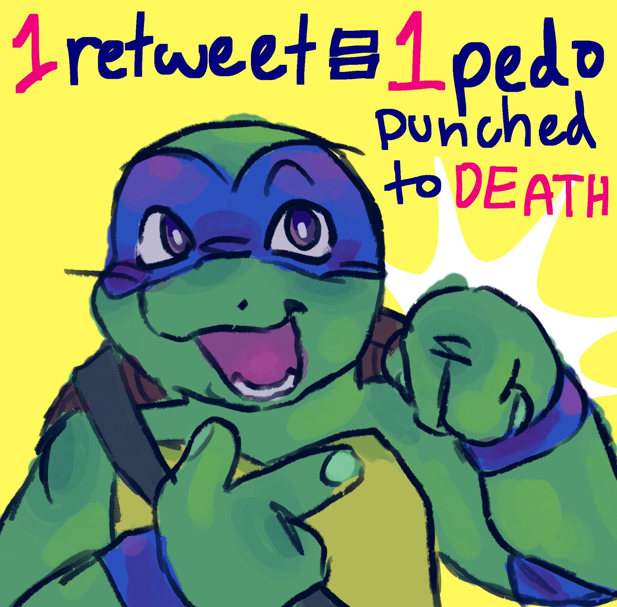 for the recent events that has been going on
#TMNT