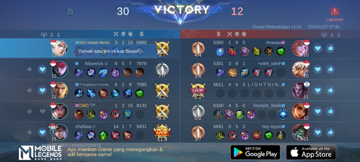 dimazt_17's tweet photo. Ayo bergabung dengan tim saya, tantang semua Player MOBA terbaik bersama! 
https://t.co/IZ8dqjtVLV https://t.co/9z7yvLJ0e1
