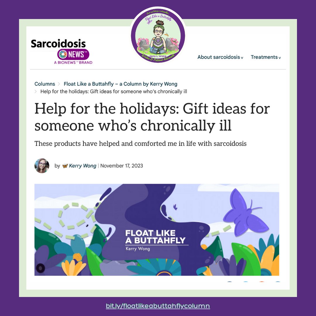 The best gift you can give to someone with a #ChronicIllness is support through their struggles. But if you need something to put into a cute gift bag, here are some great ideas! ~🦋 #ChronicLife #SarcLife #sarcoidosis @bionewsservices @SarcoidosisNews sarcoidosisnews.com/columns/help-h…