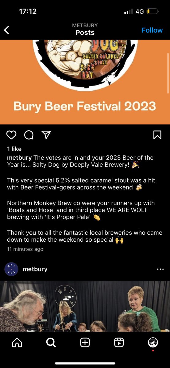 HEY WE GOT THE SECOND LOSER PRIZE AT BURY BEER FESTIVAL!!! 
MUCH LOVE #buythebeer #beer #craftbeer