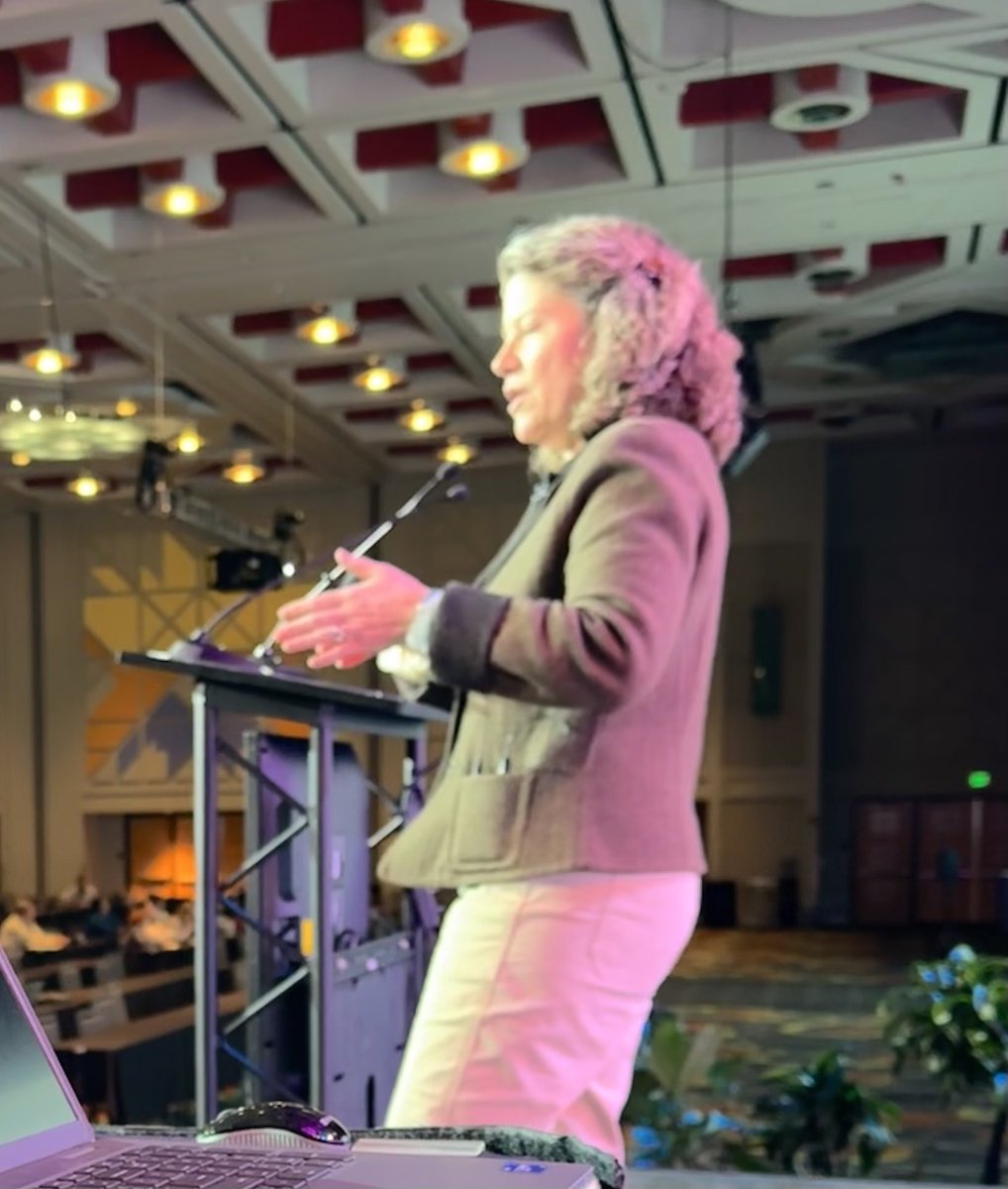 I learned so much! Thank you Heidi Rehm for a great plenary talk on ClinGen! #AMPath2023