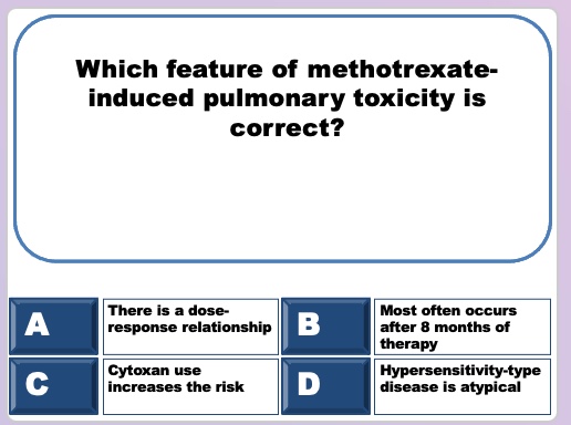 For #thoracicthursday, do you like one or more of these answers?