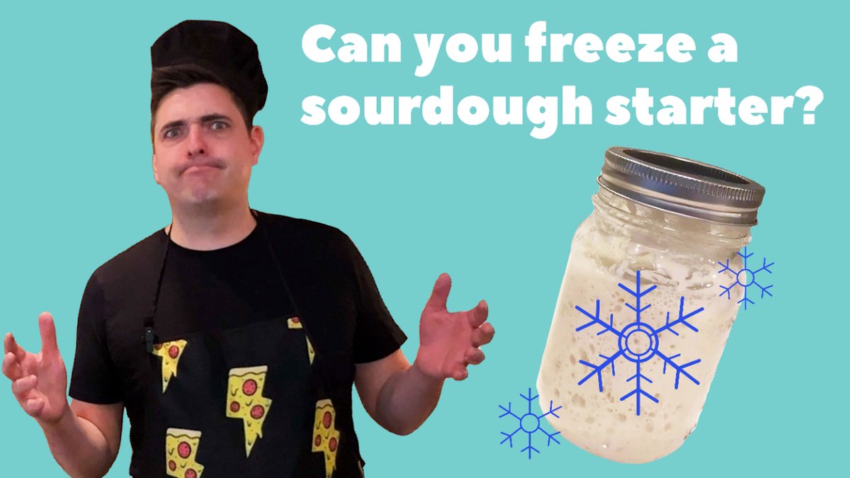 weirdwildpizza's tweet photo. Can you freeze a sourdough starter?

https://t.co/NrYfRe4WlA
►SOURDOUGH Q&amp;A

#weirdwildpizza #weirdpizza #wildsourdough #weirdoughs #sourdough #sourdoughstarter https://t.co/a2iRAqVPVs