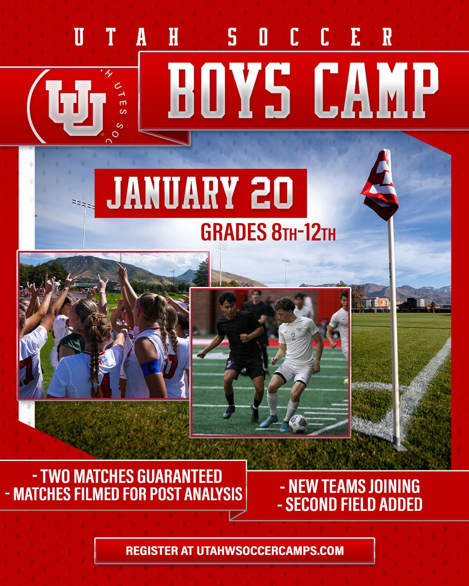 🚨Boys Team Camp!🚨 The Salt Lake Classic is coming back and don't miss your chance to sign up! Escape The Snow & Compete! Register here: bit.ly/3V3hWKu