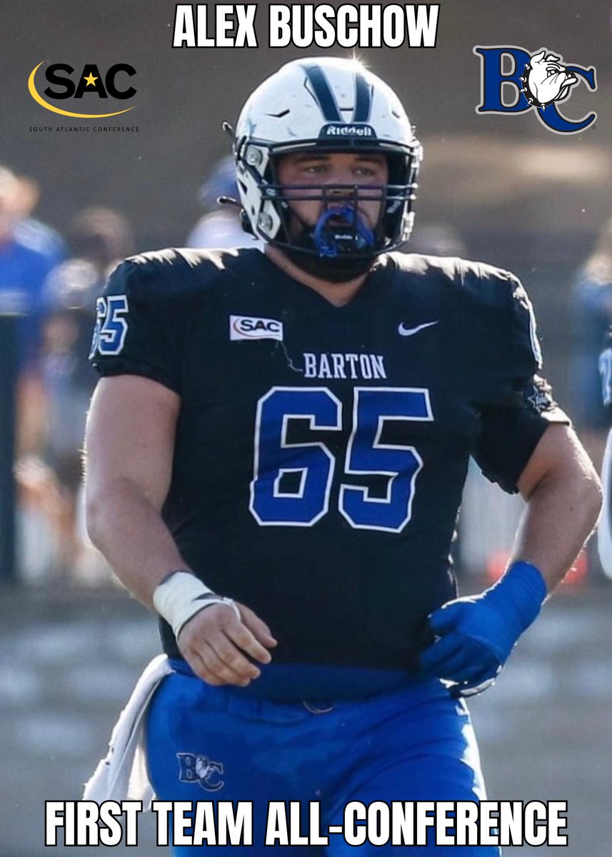 All Conference 1st Team~ Alex Buschow- 3 Year Starter, blocked for a top 25 rushing offense all 3 years. Allowed 0 Sacks in 3 years! #BeUncommon